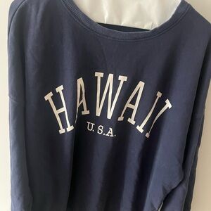 Navy Blue 'Hawaii USA' Sweatshirt
